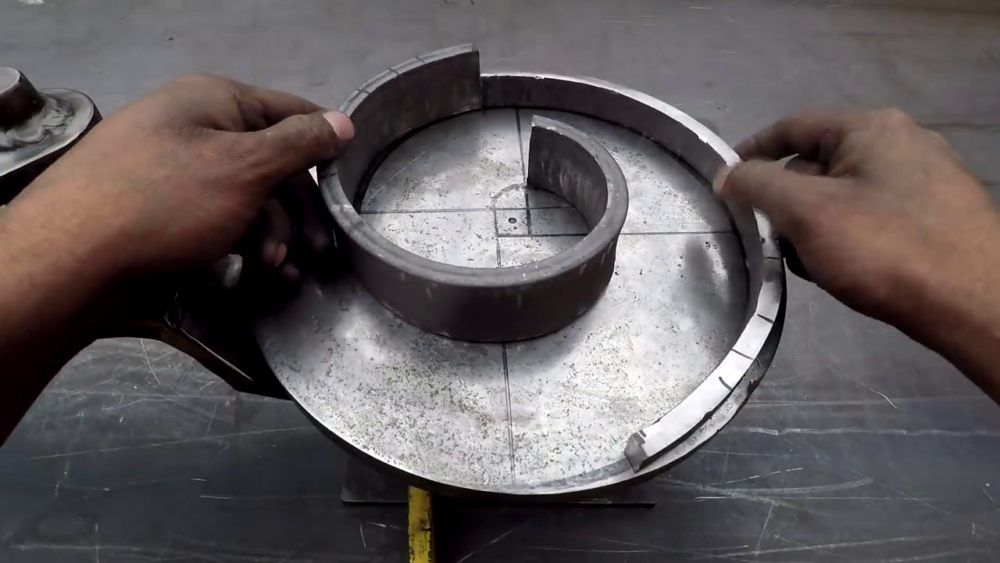 процесс изготовления самодельного станка для гибки металла шаг 32